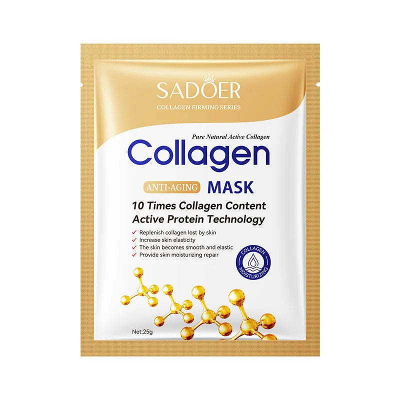 20/10/5/1PC Bio Collagen Face Mask Shrink Deep Hydrating Overnight Mask Moisturizing Refreshing Brightening Face Skin Care